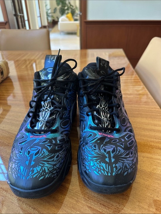 Puma Other - Puma Iridescent Blue-Green Graphic Basketball Sneakers - Not From Here